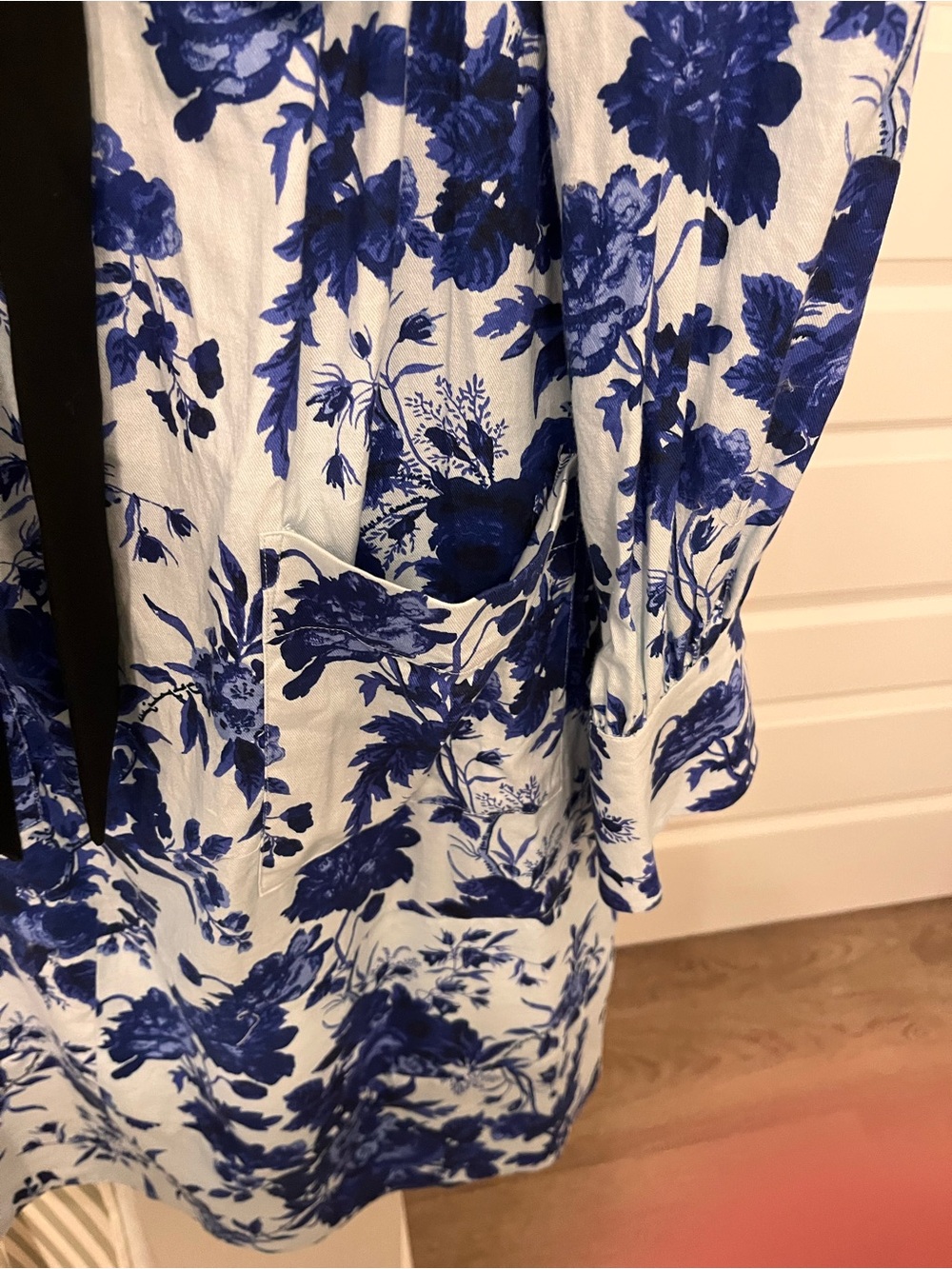 Tuckernuck blue floral print dress - Picture 7 of 8